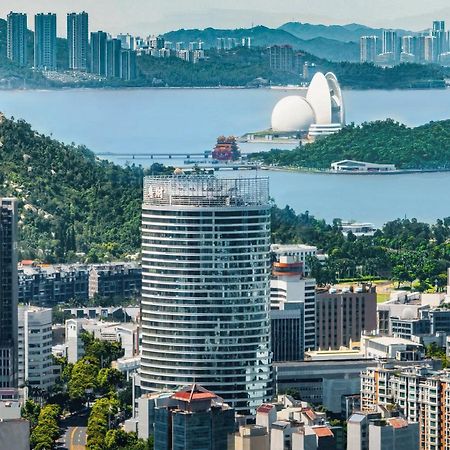 Crowne Plaza Zhuhai City Center By Ihg - Offers Free One-Way Shuttle To Chimelong Ocean Kingdom Exterior foto